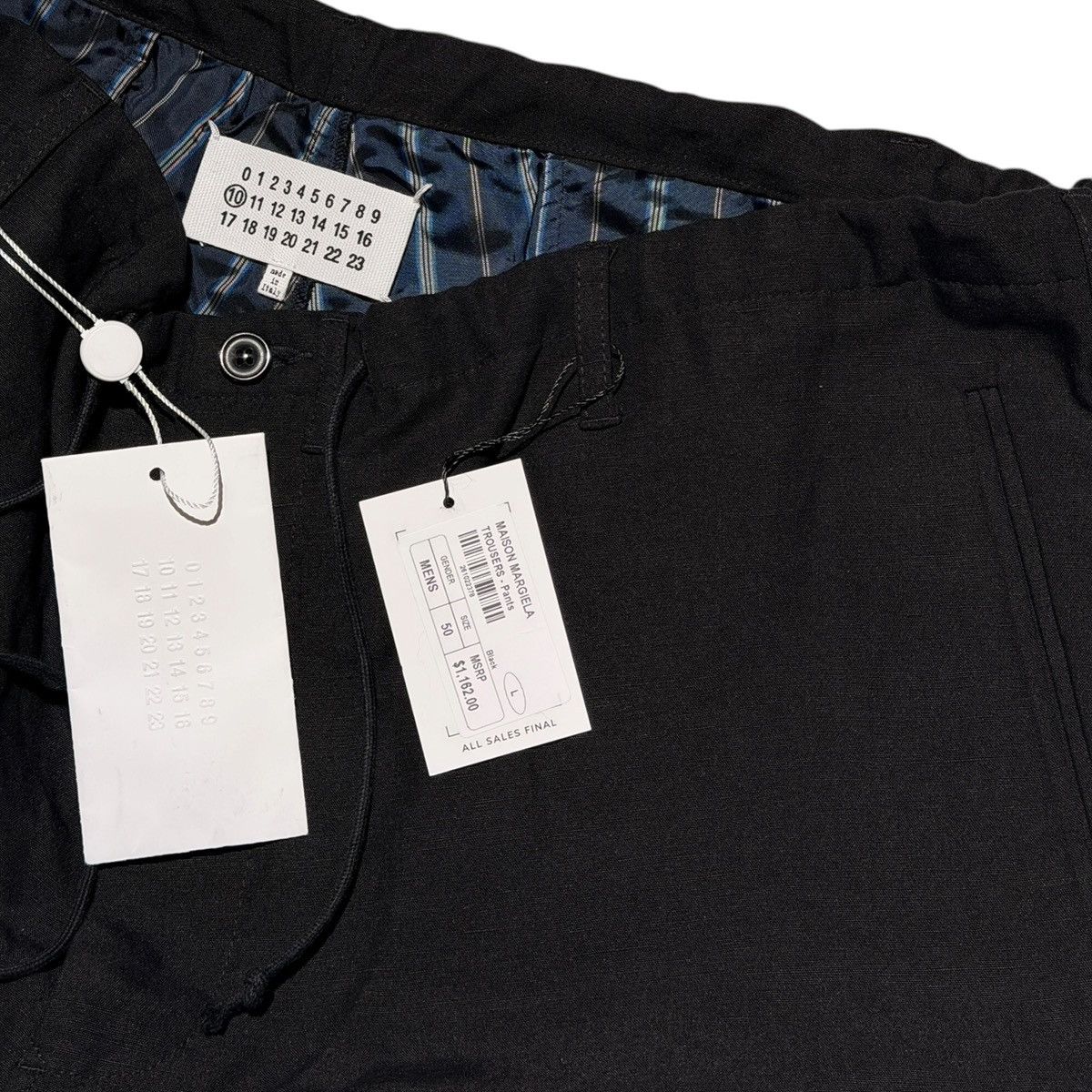 Maison Margiela $1,200 Mega adjustable wide leg trouser Size US 34 / EU 50 - 2 Thumbnail