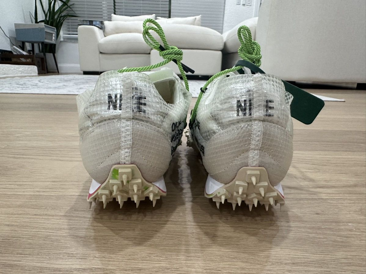 Nike × Off-White Men’s Nike x Off-White Waffle Racer ‘Electric Green’ Size US 11.5 / EU 44-45 - 6 Thumbnail