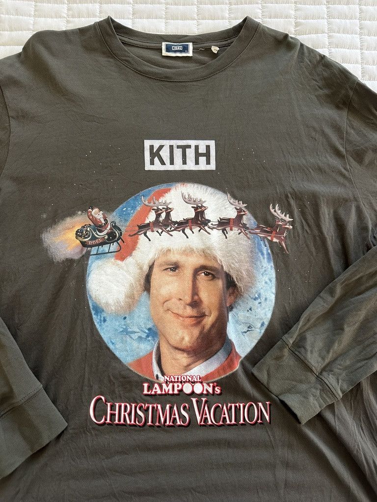Kith Kith National Lampoon Christmas L/S Tee Pavement Size US XL / EU 56 / 4 - 3 Thumbnail