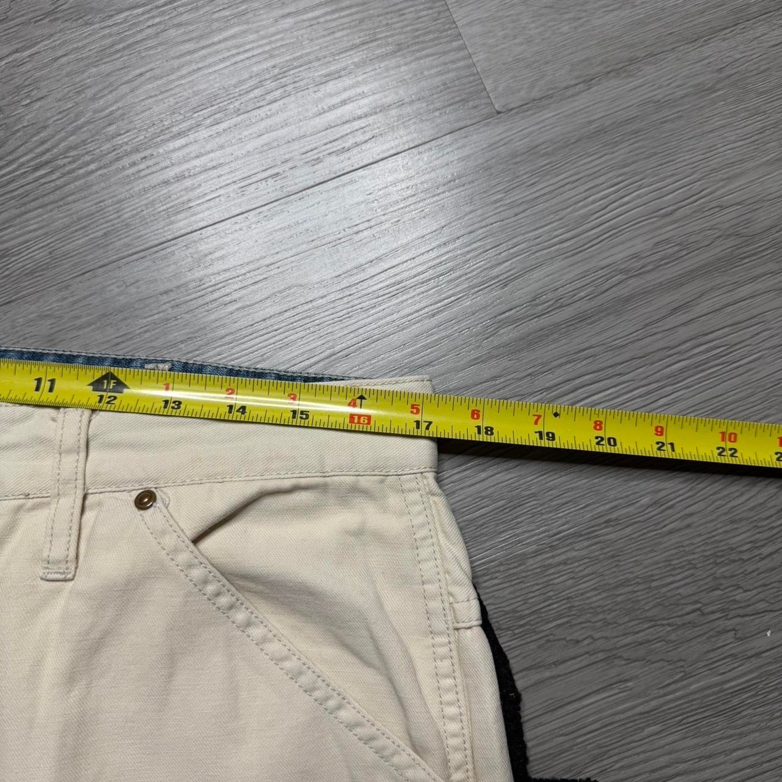 G-Star G-Star Raw Elwood Loose Fit Pants Size 34x34 White Cream Size US 34 / EU 50 - 4 Thumbnail