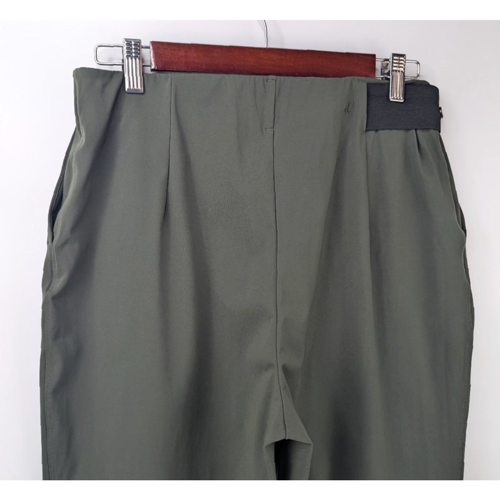 Vintage Aday Turn It Up Green High Rise Pull On Pants Women L Size Size 36" / US 14 / IT 50 - 6 Thumbnail