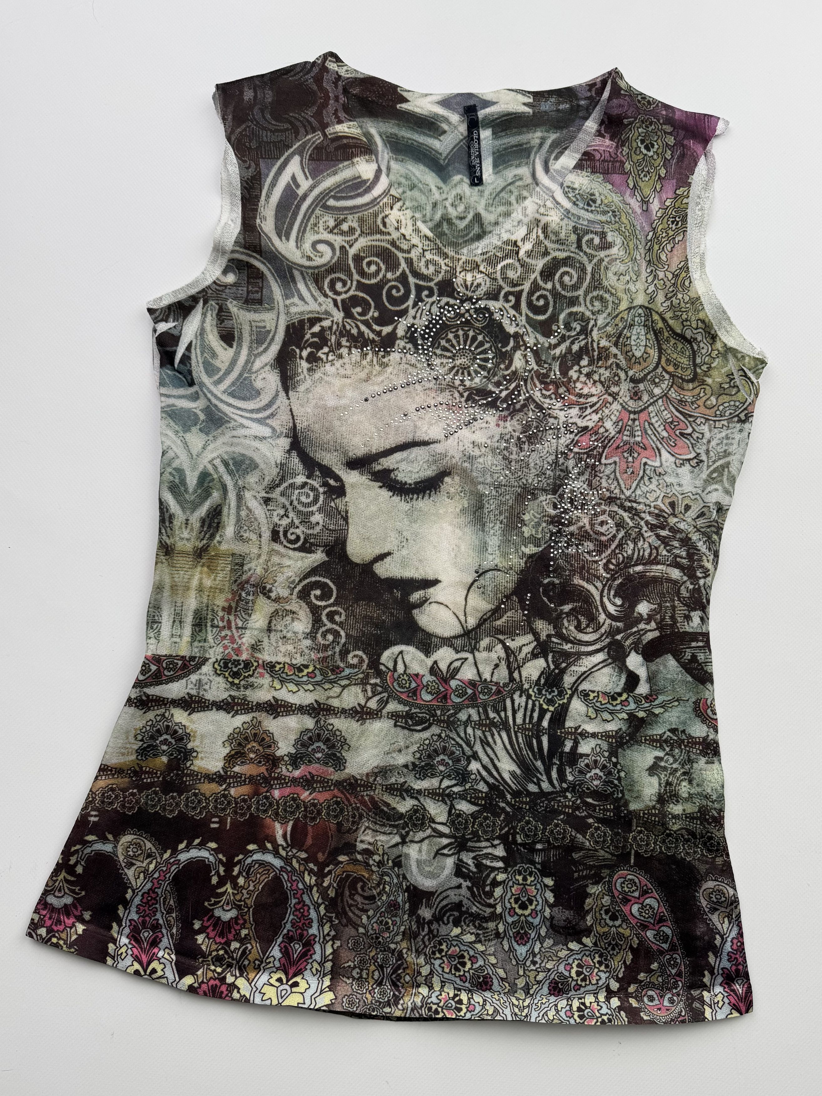 Vintage Vintage Tank Top B410(V220)E2 Size L / US 10 / IT 46 - 2 Thumbnail