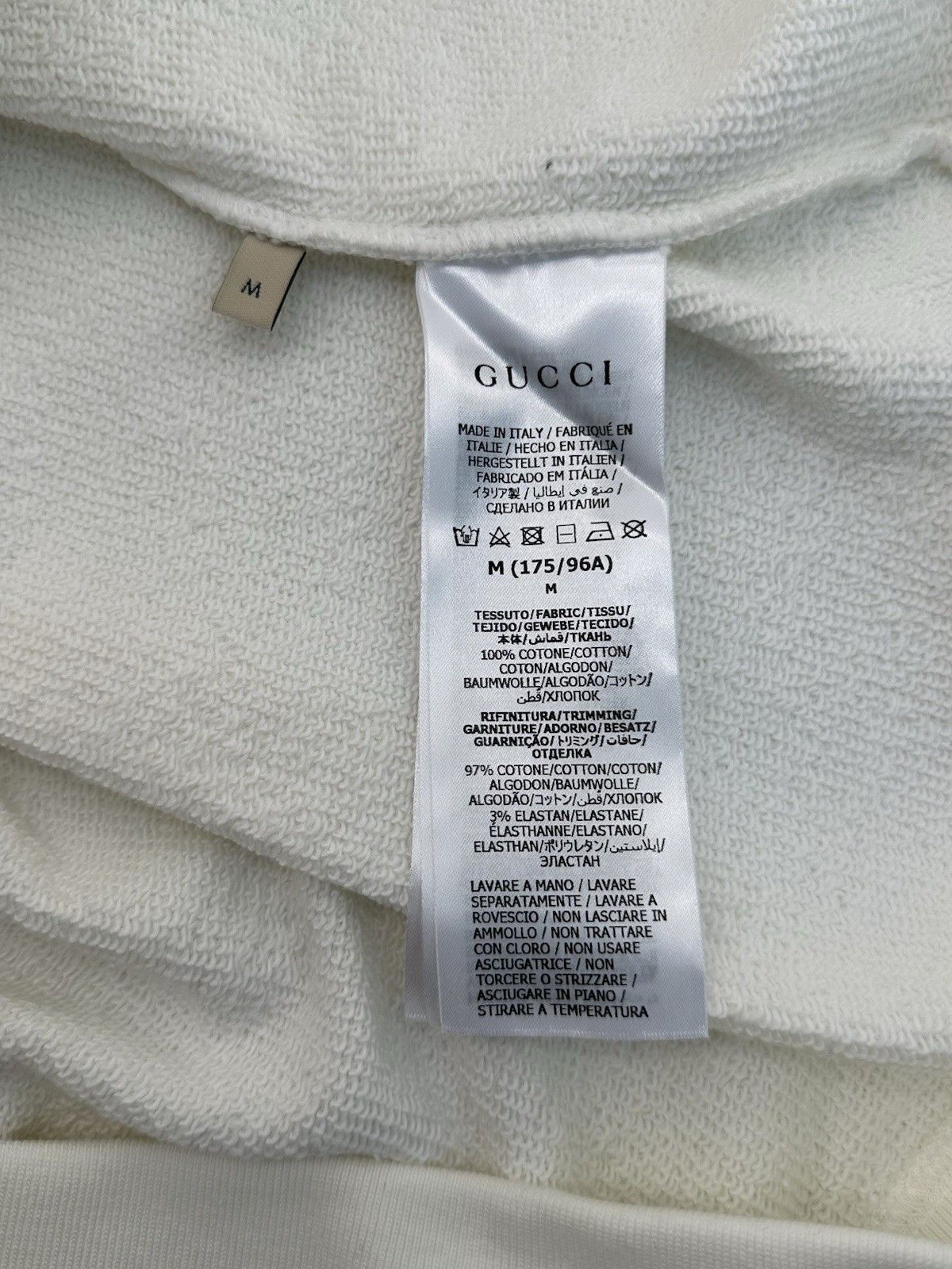 Gucci New Gucci Hoodie Sweatshirt Size-M Size US M / EU 48-50 / 2 - 8 Thumbnail