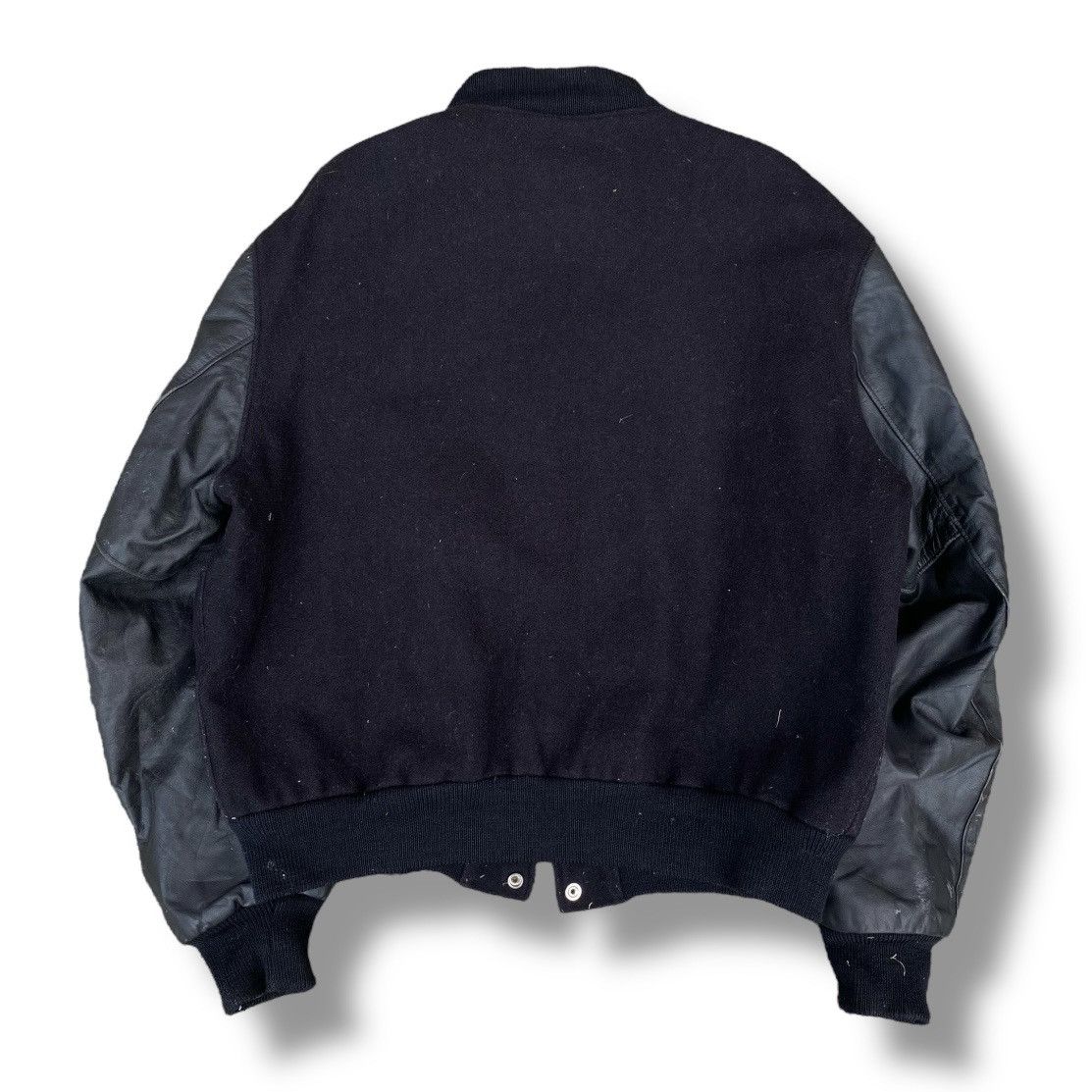 Golden Bear Vintage 90s Golden Bear Kith Wool Leather Varsity Jacket.#F8 Size US XXL / EU 58 / 5 - 5 Thumbnail