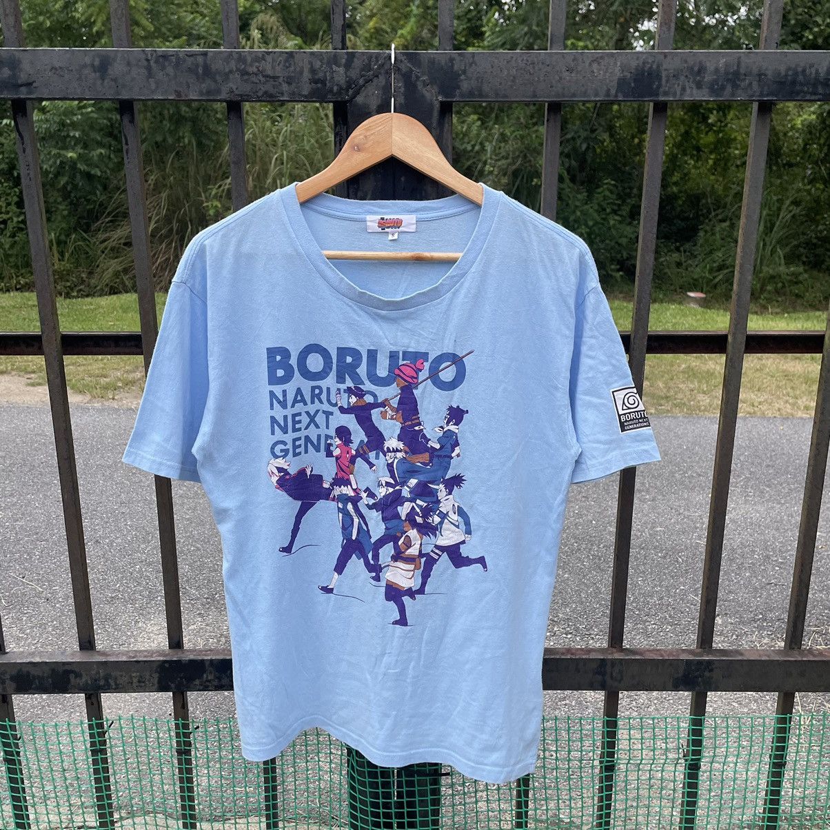 Anime × Vintage 🔥🔥🇯🇵Boruto Next Generations Big Image Promo Anime Tee Size US M / EU 48-50 / 2 - 1 Thumbnail