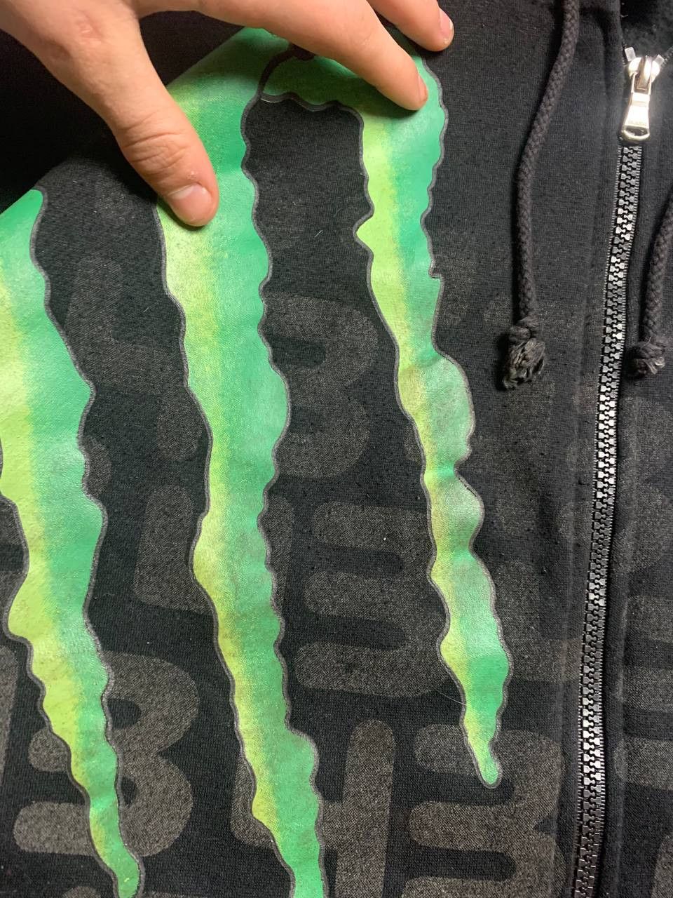 DC Vintage DC Monster Energy Subaru Racing Zip Up Hoodie 90s Size US M / EU 48-50 / 2 - 5 Thumbnail