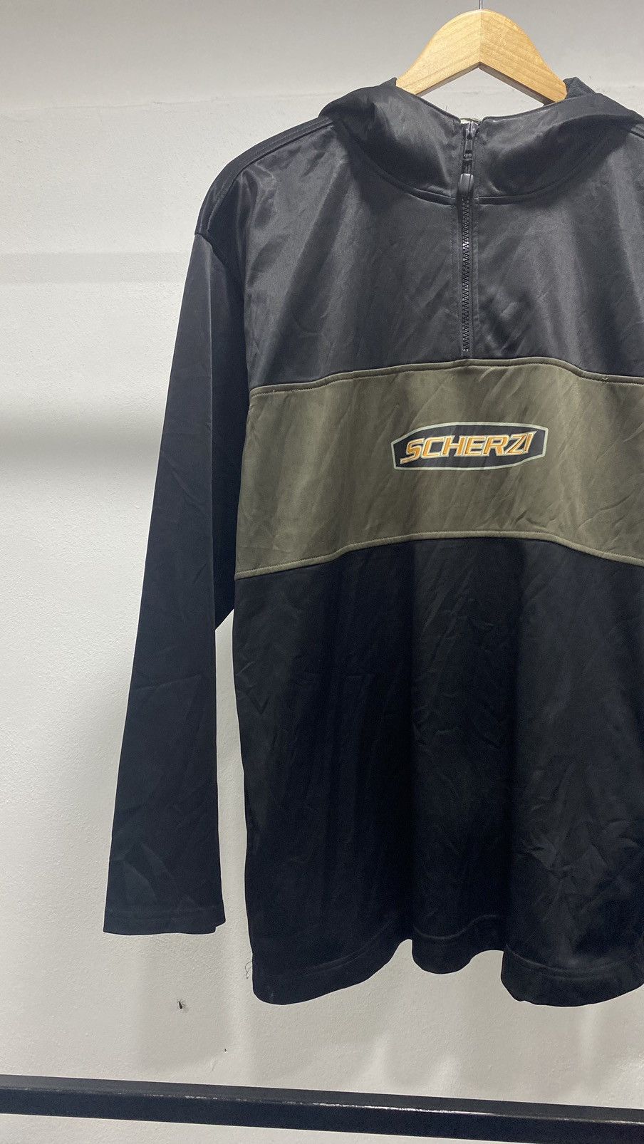 Vintage Vintage Scherzi Anorak Hoodie 90s Size US XL / EU 56 / 4 - 2 Thumbnail