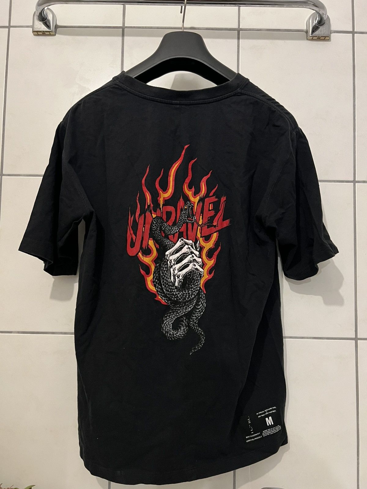 Unravel Project Unravel Project Ben Taverniti T-Shirt Black M Size US M / EU 48-50 / 2 - 1 Thumbnail