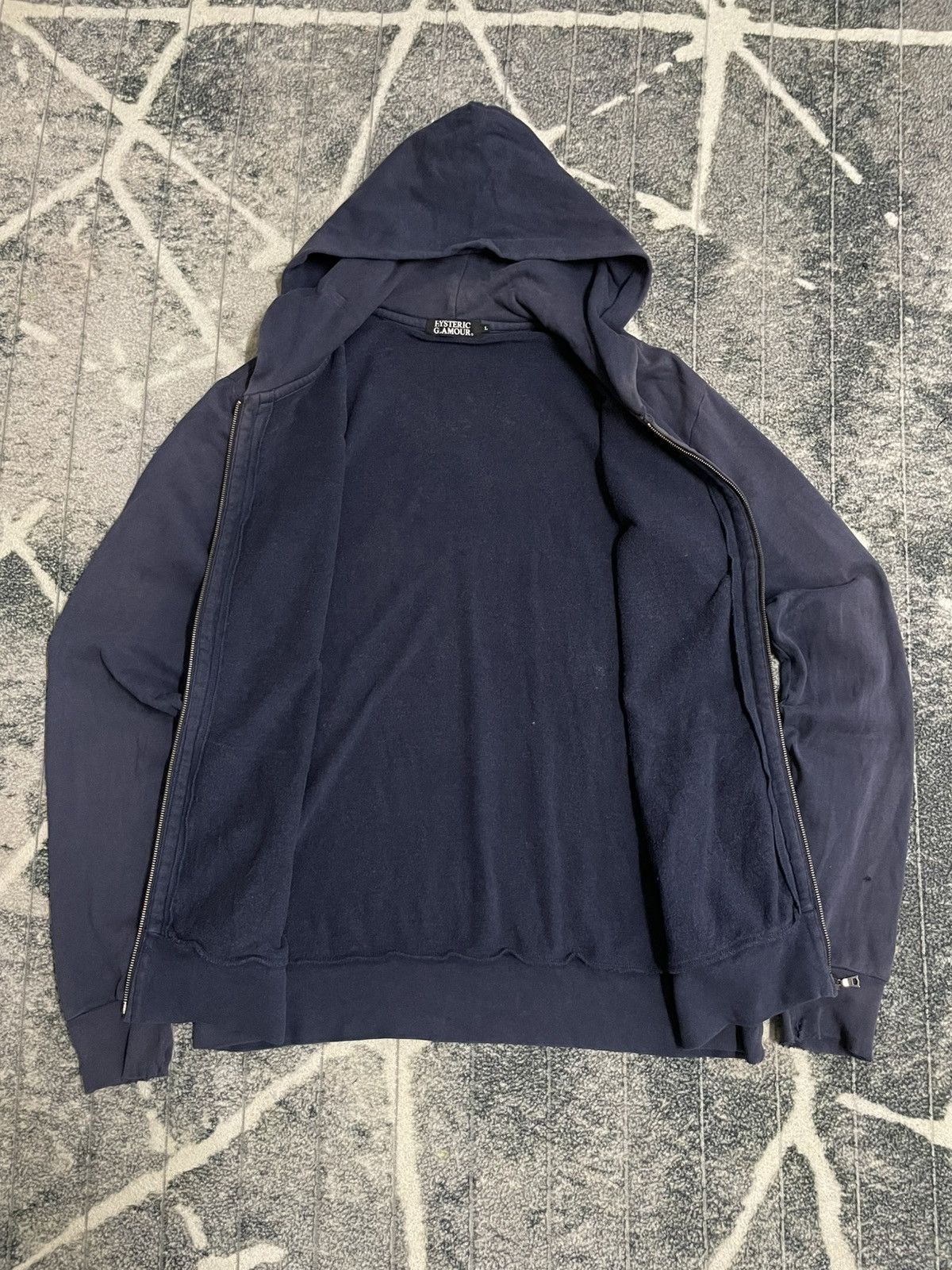 Hysteric Glamour HYSTERIC GLAMOUR ZIPPER HODDIES Size US L / EU 52-54 / 3 - 6 Thumbnail
