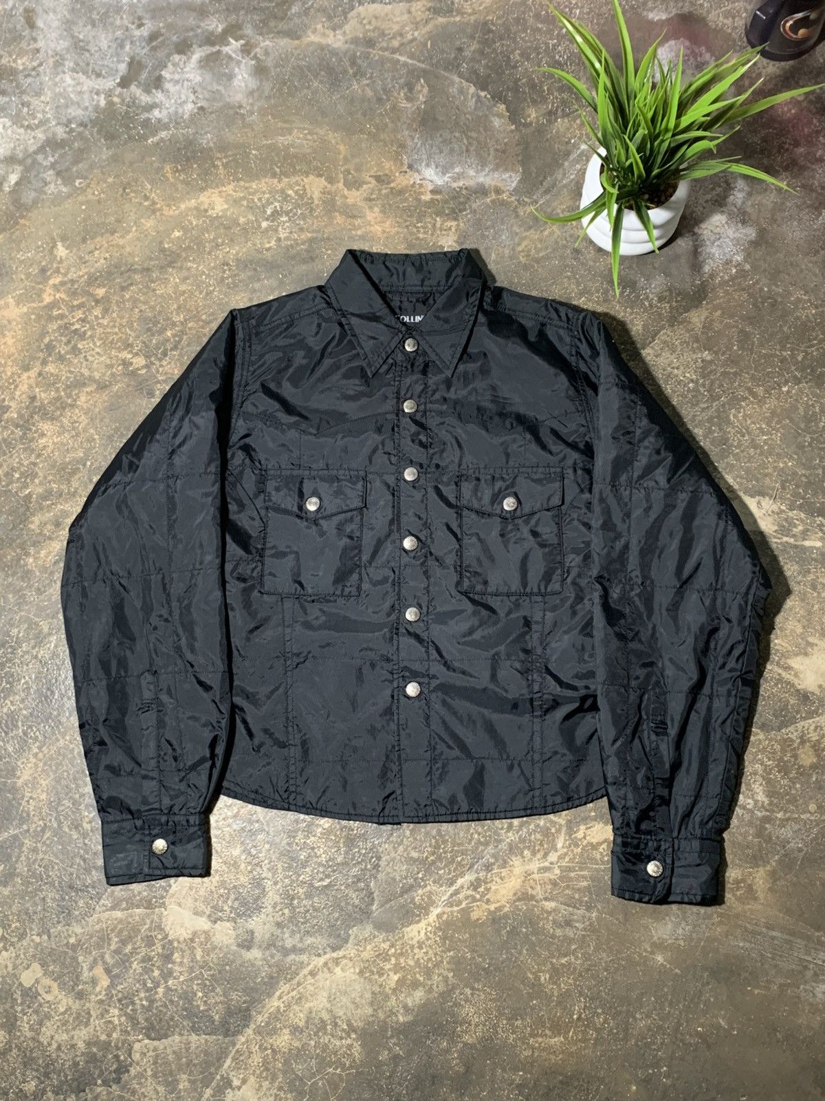 If Six Was Nine 🔥 Y2K Collins Western Down Jacket Size M / US 6-8 / IT 42-44 - 1 Thumbnail