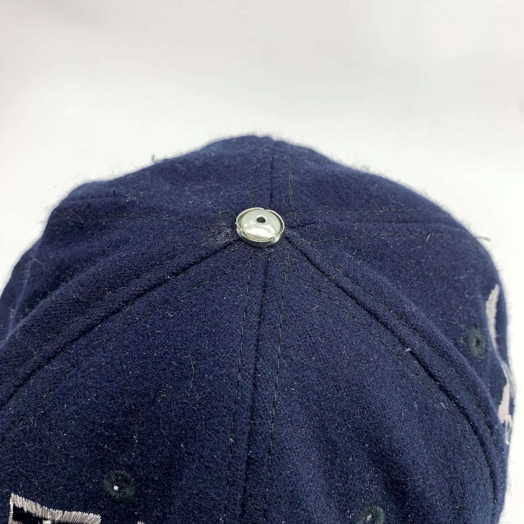 Vintage Mohr's Eagle Football Hat Cap Snap Back Mens One Size Blue Wool Baseball Cap Snapback Felt Wool Mohr's Mens Blue Eagle Football Cap Baseball Hat Size ONE SIZE - 5 Thumbnail