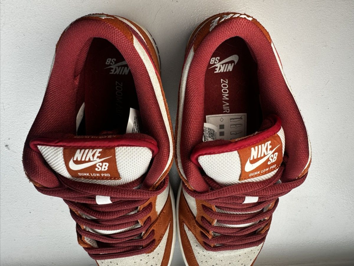 Nike Nike Dunk Low SB 2019 Dark Russet Orange Brown US9 Size US 9 / EU 42 - 5 Thumbnail