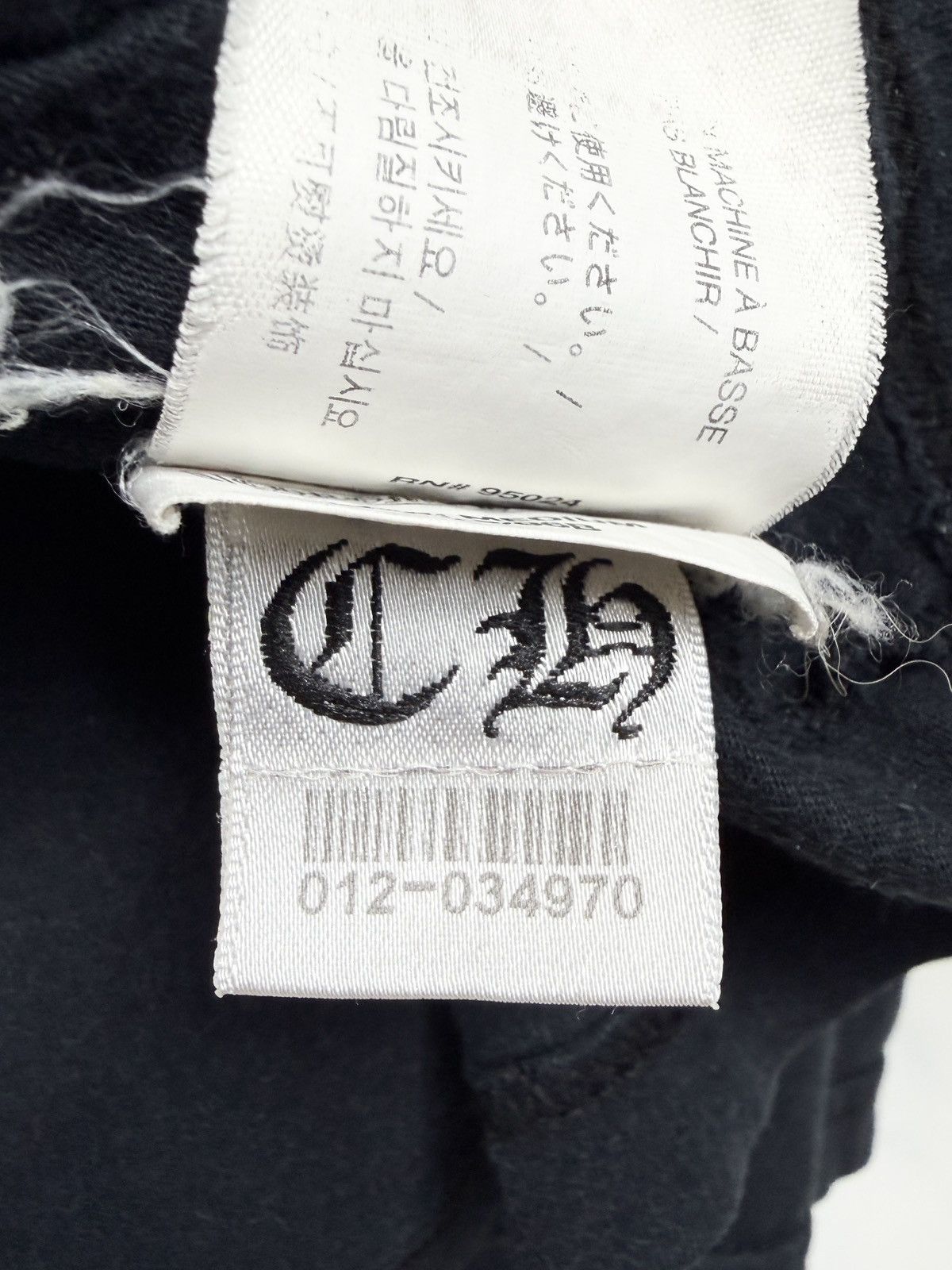 Chrome Hearts Chrome Hearts LA Los Angeles Cross Scroll Logo Pocket Tshirt Size US M / EU 48-50 / 2 - 12 Thumbnail