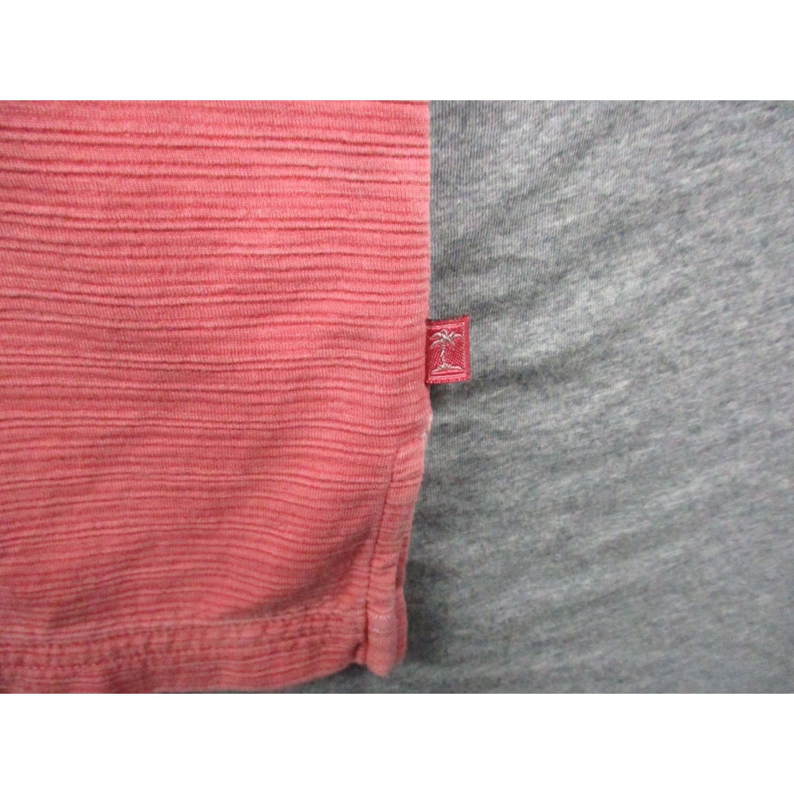 Tommy Bahama Tommy Bahama Shirt Men Medium Silk Blend Button Short Sleeve Salmon Color Size US M / EU 48-50 / 2 - 3 Thumbnail