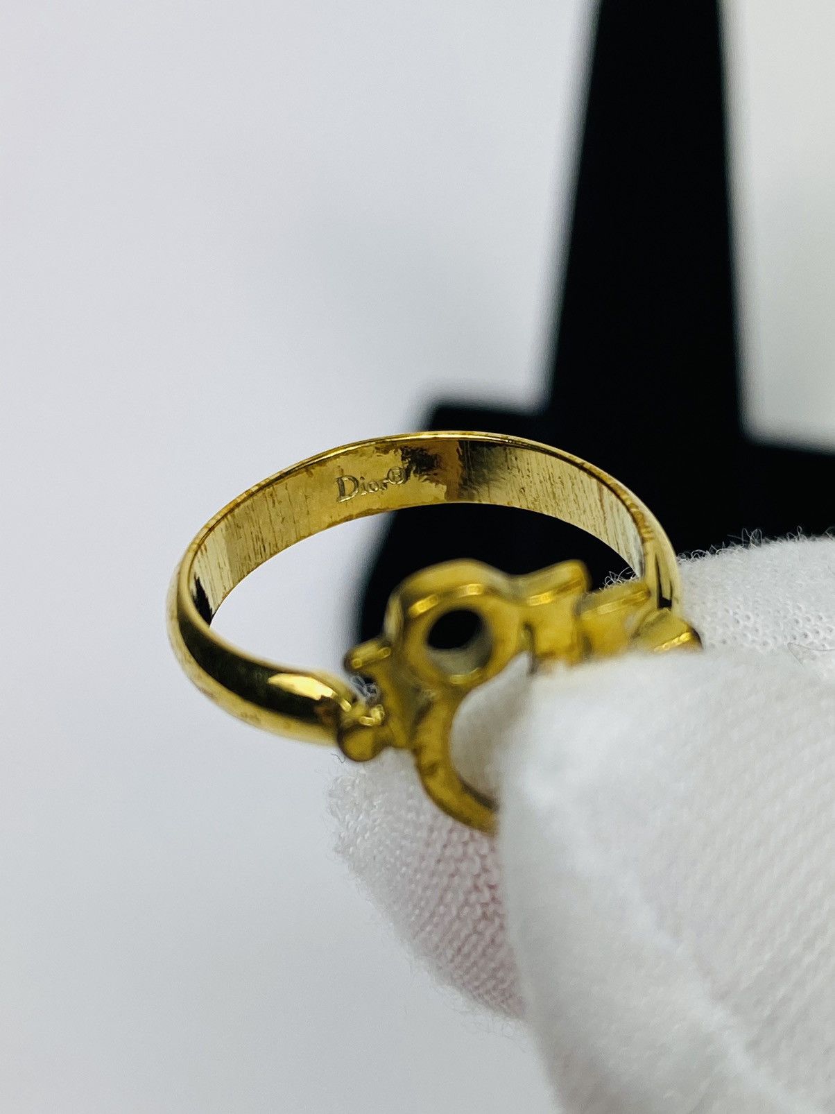 Dior Dior Logo Ring One Size Size ONE SIZE - 2 Thumbnail