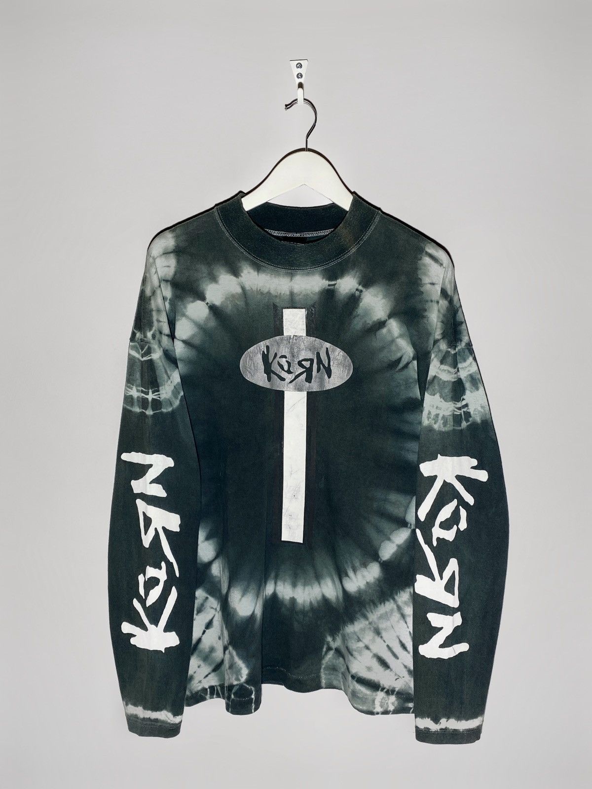 Band Tees Vintage 90s Korn “Life Is Peachy” Single Stitch Longsleeve Size US XL / EU 56 / 4 - 2 Thumbnail