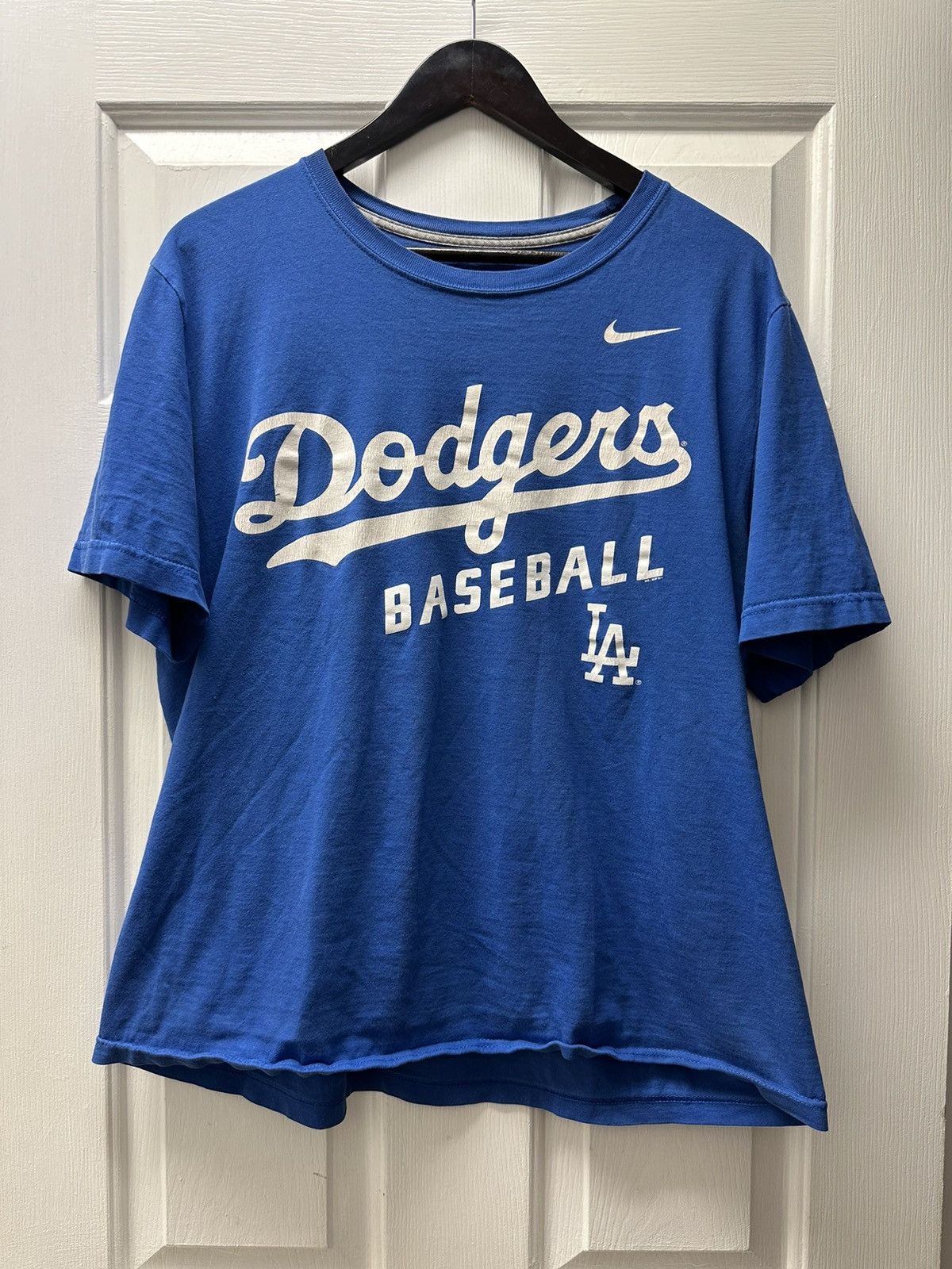 MLB × Nike MLB Nike Los Angeles Dodgers Baseball Dri Fit Shirt Size US L / EU 52-54 / 3 - 7 Thumbnail