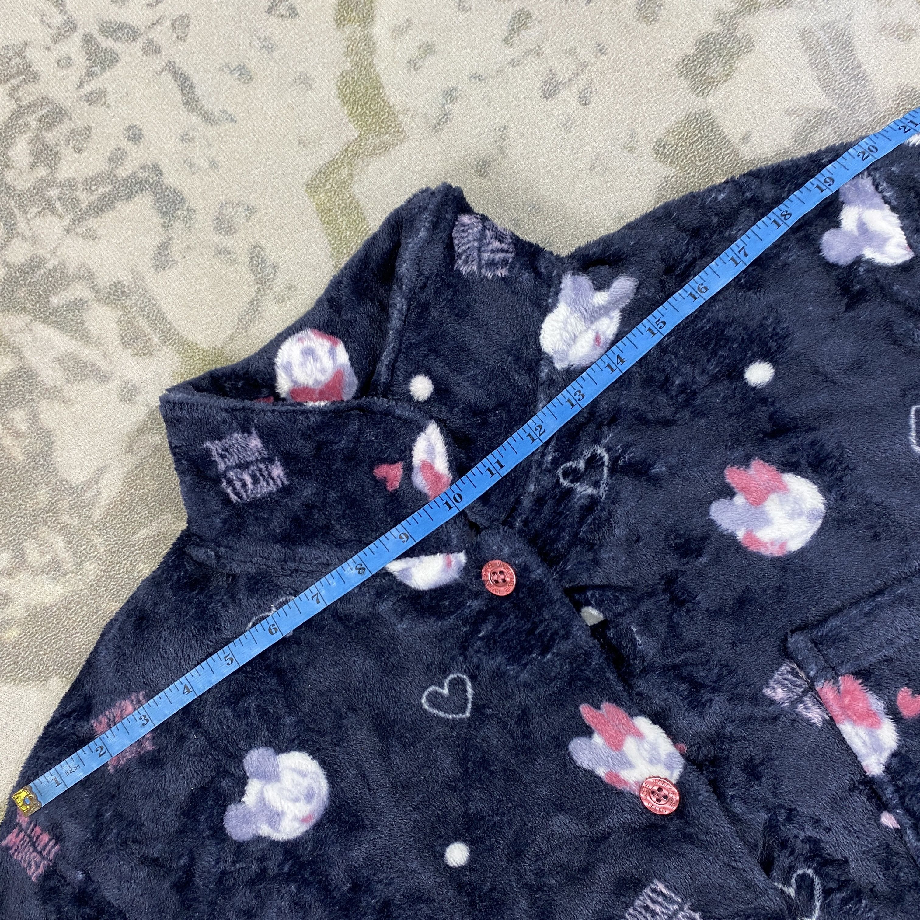 Disney MINNIE MOUSE FULLPRINTS FLEECE JACKET- J461 Size US M / EU 48-50 / 2 - 6 Thumbnail