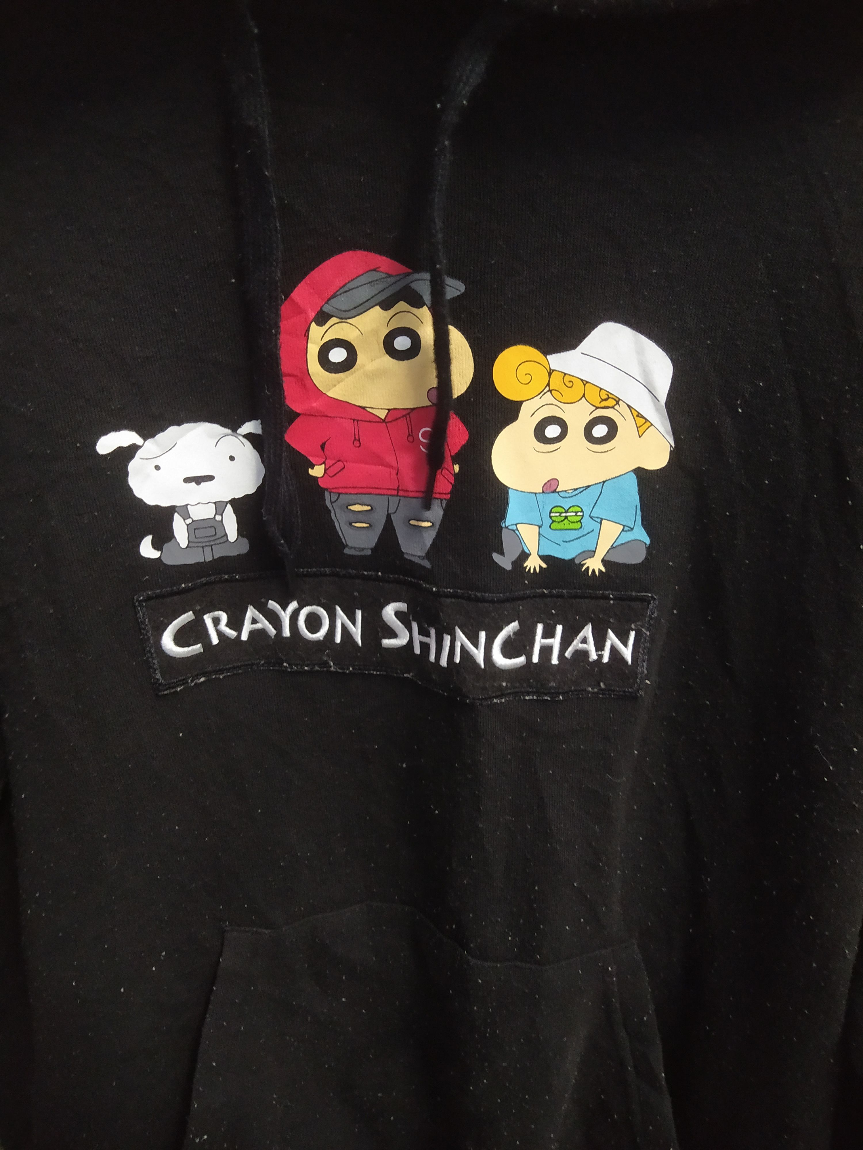 Anime Shinchan Anime Japan Hoodie vintage Size US XL / EU 56 / 4 - 3 Thumbnail