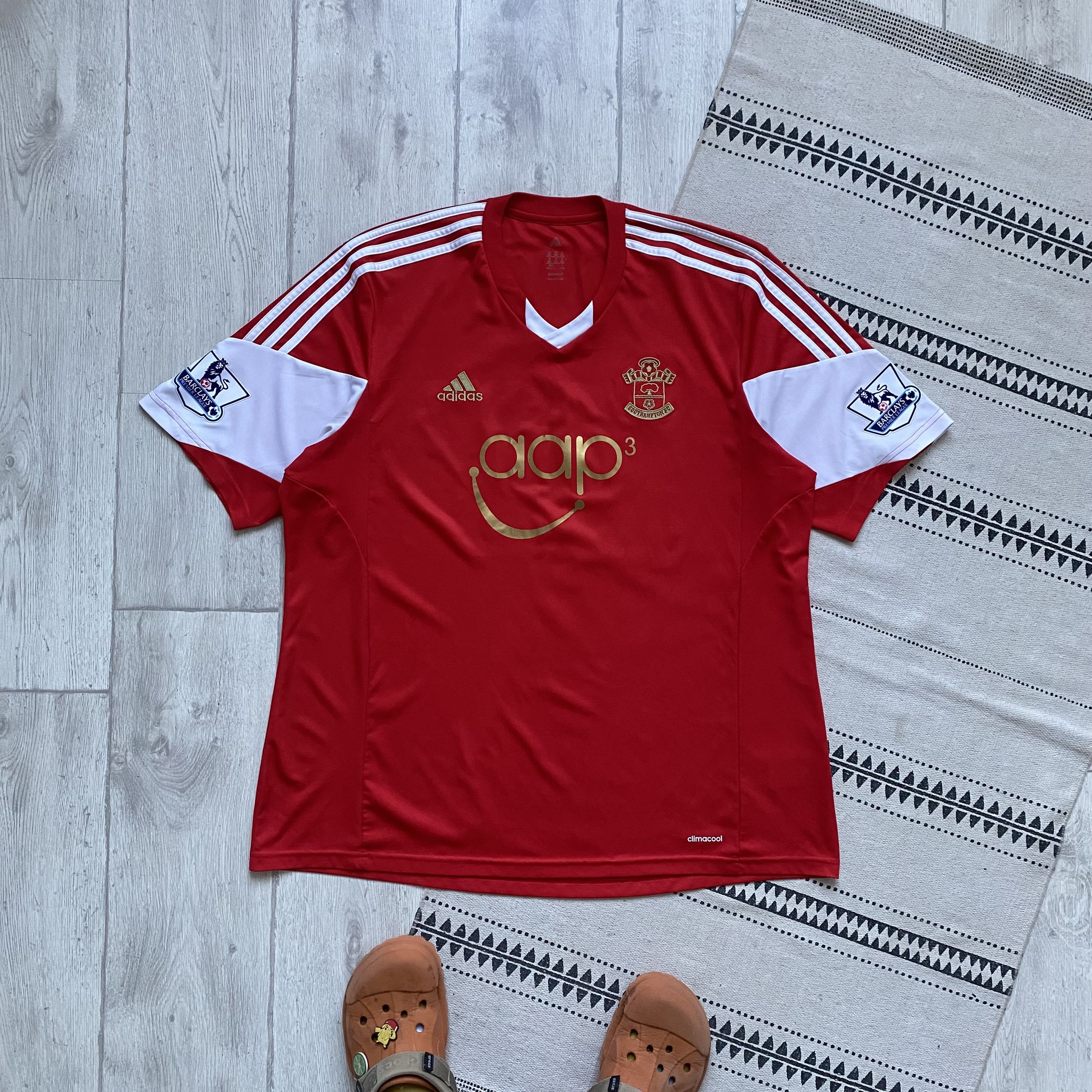 Adidas ⚽️ Vintage Adidas Southampton FC soccer jersey #29 Moore Size US XXL / EU 58 / 5 - 2 Thumbnail