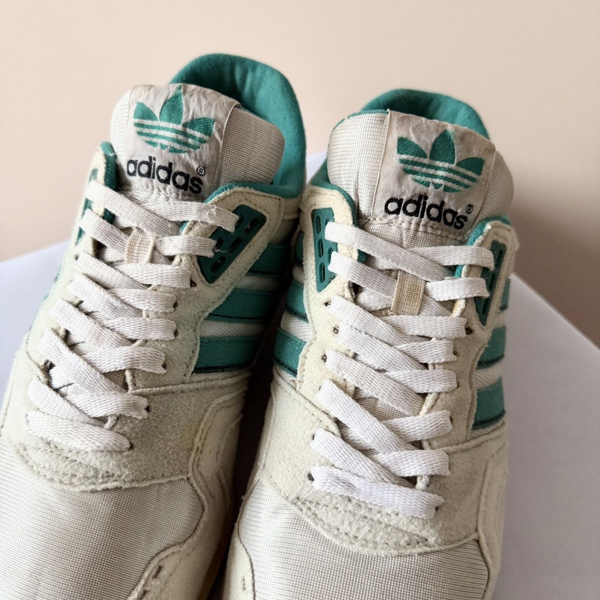 Adidas 80s Vintage Adidas TX8911 / 680 (Korea) Green/Cream Shoes Size US 8.5 / EU 41-42 - 5 Thumbnail