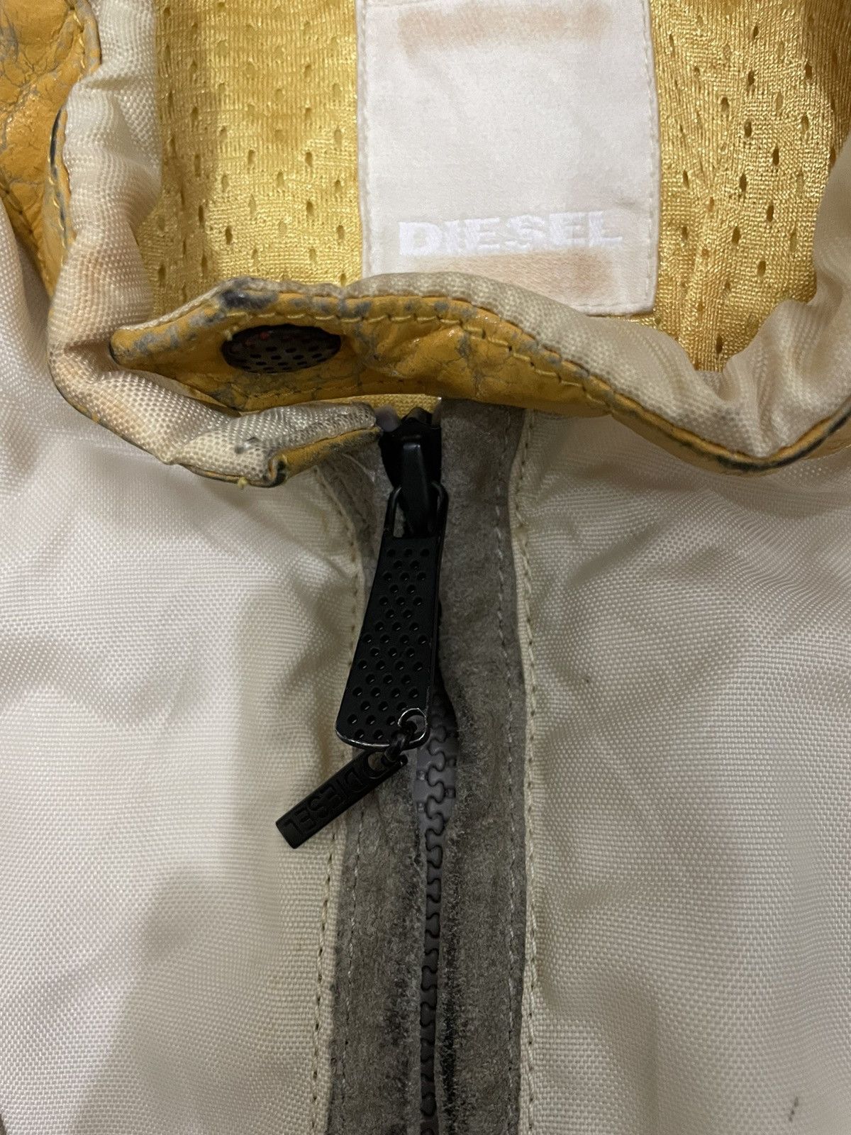 55DSL × Diesel × Vintage Vintage Diesel Leather Biker Jacket Size US L / EU 52-54 / 3 - 11 Thumbnail
