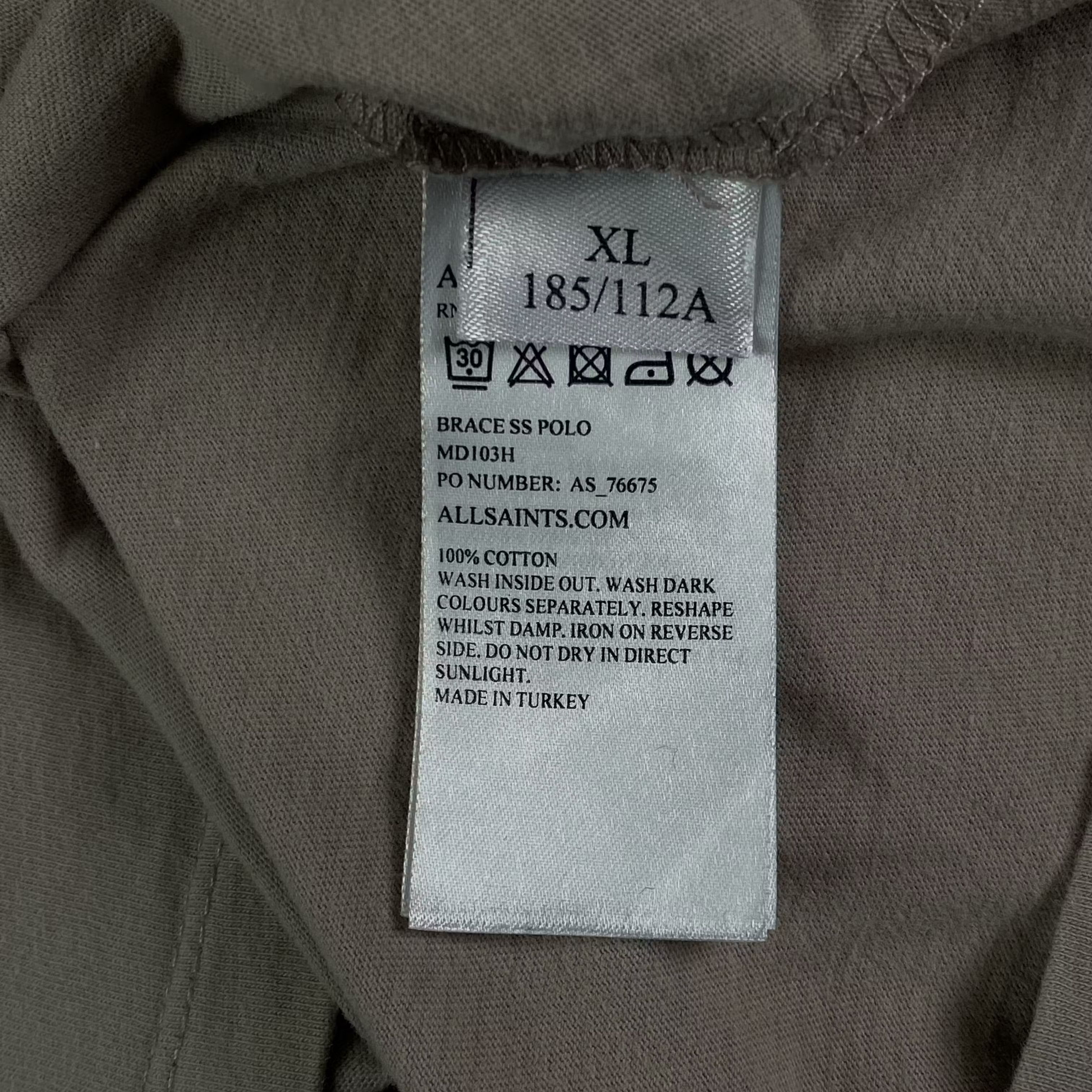 Allsaints Men’s Polo T-Shirt Allsaints Size XL Size US XL / EU 56 / 4 - 5 Thumbnail