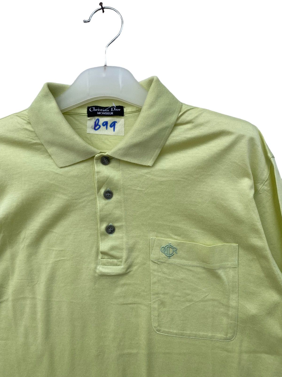 Christian Dior Monsieur Vintage Christian Dior Polo Shirt Size US M / EU 48-50 / 2 - 3 Thumbnail