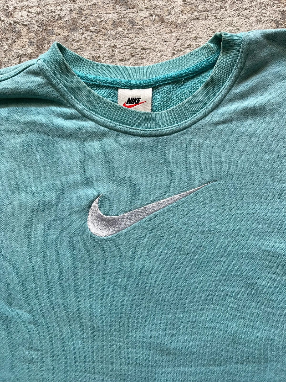 Nike OG Nike Vintage Swoosh Baby Blue Sz S - XS Women’s 1998 Size XS / US 0-2 / IT 36-38 - 7 Thumbnail