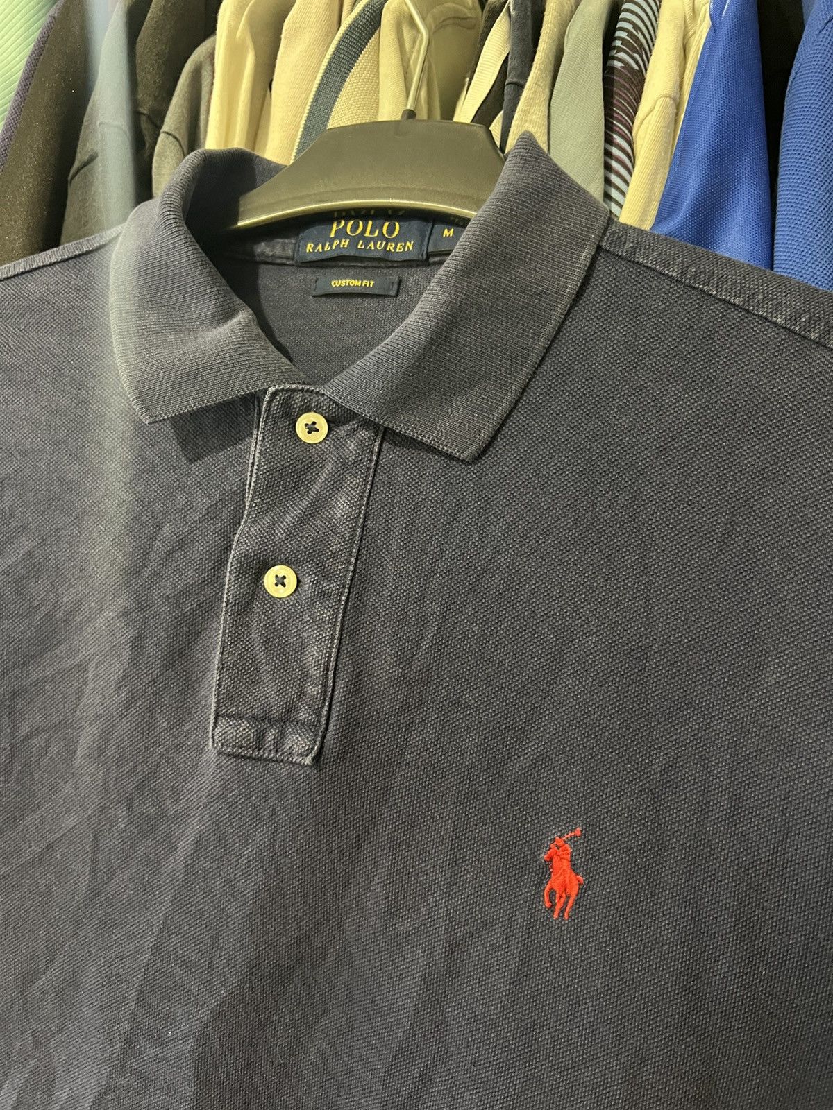 Vintage VINTAGE POLO RALPH LAUREN SMALL LOGO BLUE POLO T SHIRT SZ L Size US L / EU 52-54 / 3 - 2 Thumbnail