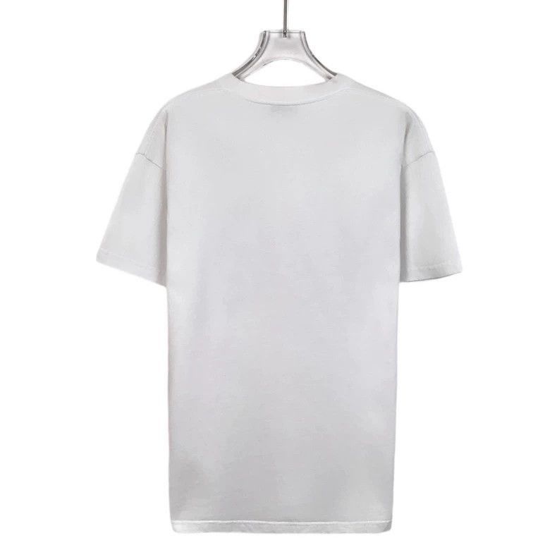 Dior White Rose Cotton Crew Neck TShirt-2506 Size XXS / US 00 / IT 34 - 2 Thumbnail