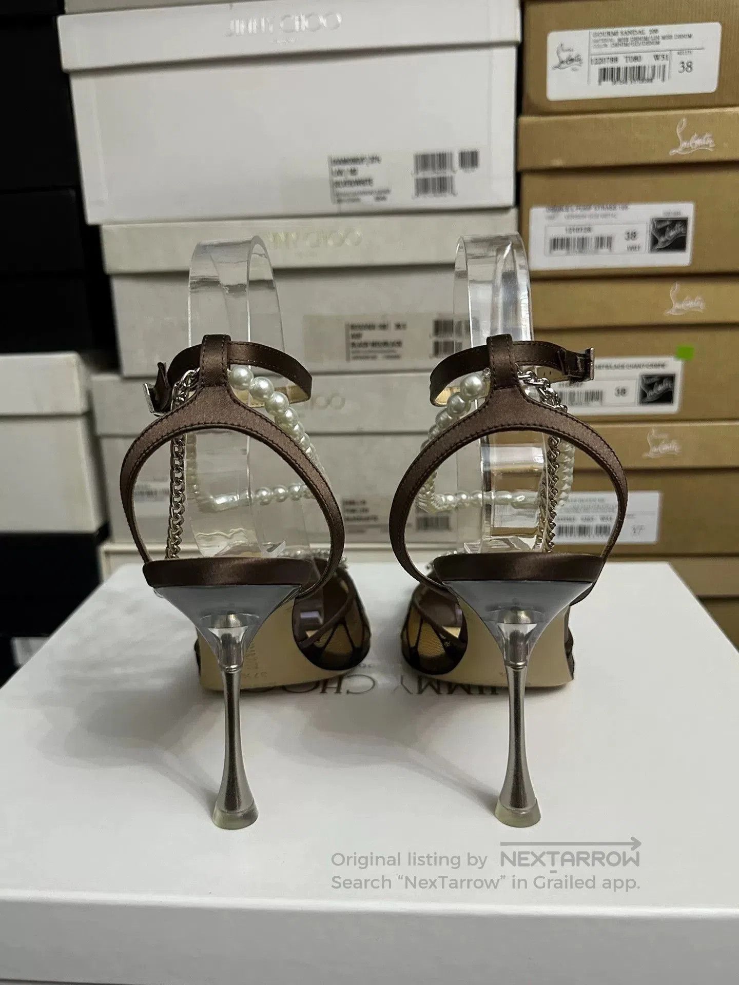 MACH & MACH MACH&MACH Bow High Heels. Size US 6.5 / IT 36.5 - 4 Thumbnail