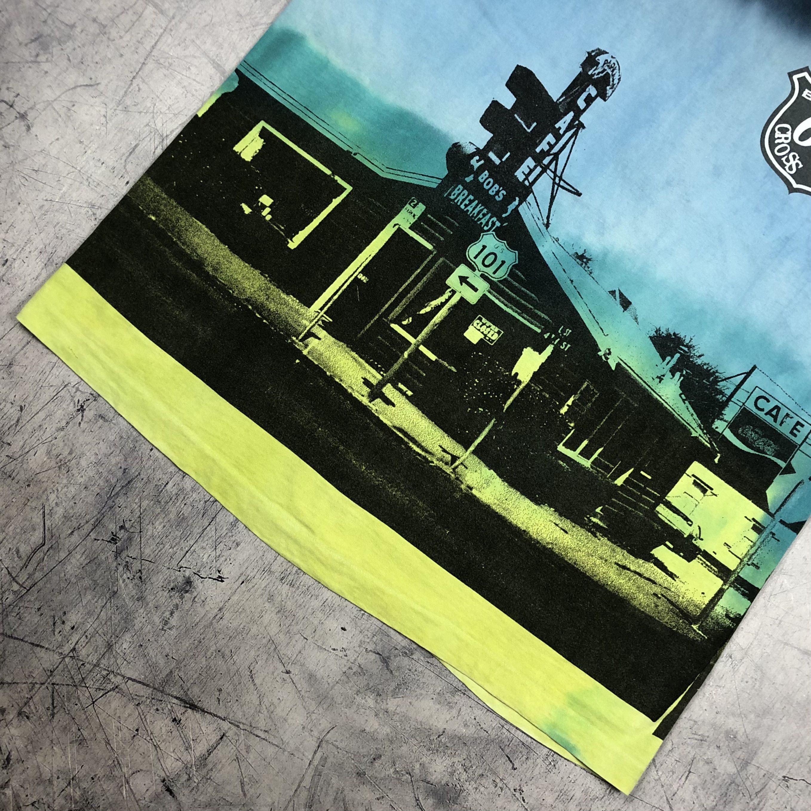 Band Tees 1994 Bon Jovi AOP Cross Road 66 Tee Size US XL / EU 56 / 4 - 12 Thumbnail