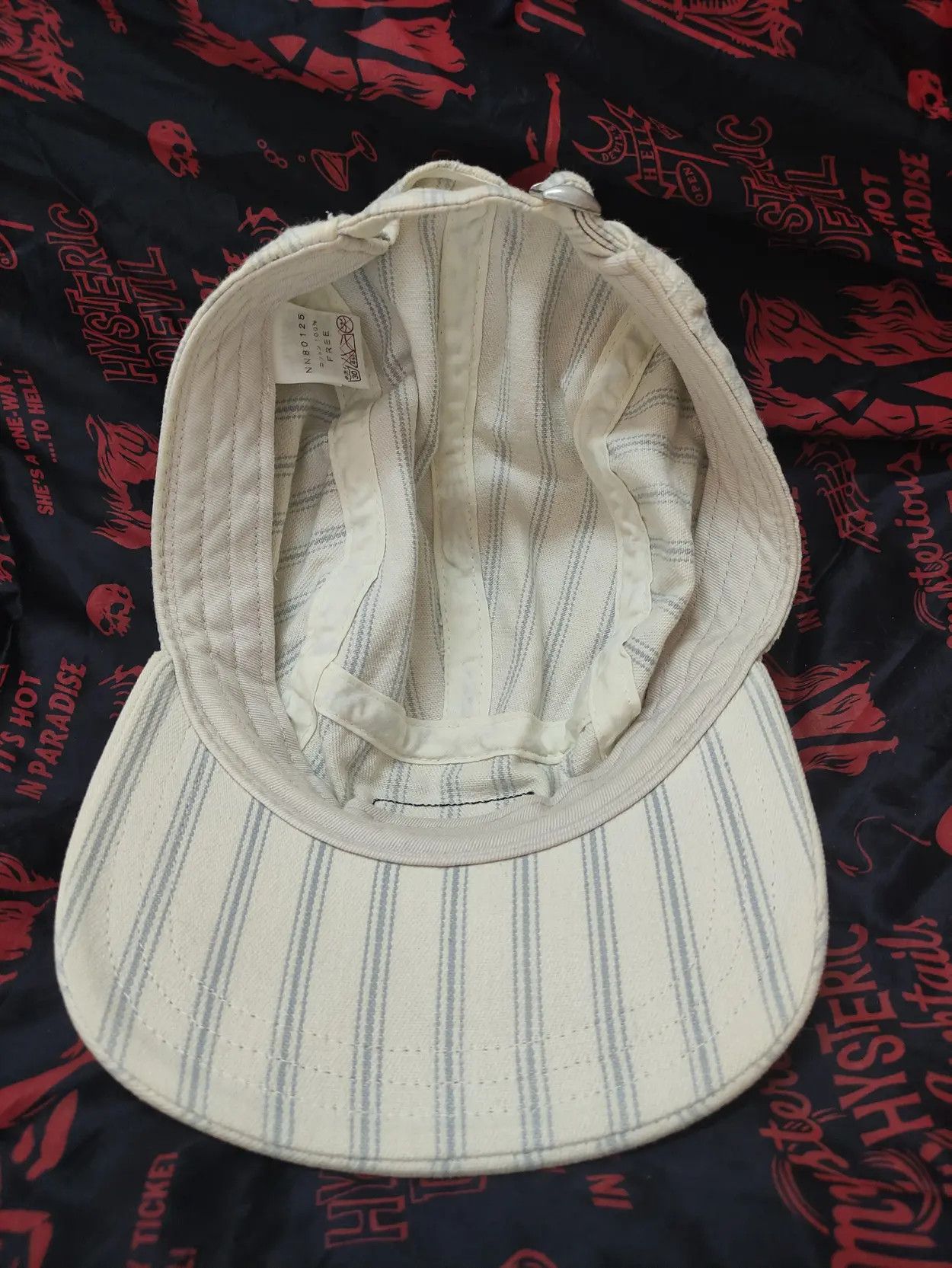 The North Face THE NORTH FACE HIKORY STRIPE VINTAGE 5 PANEL CAP Size ONE SIZE - 3 Thumbnail