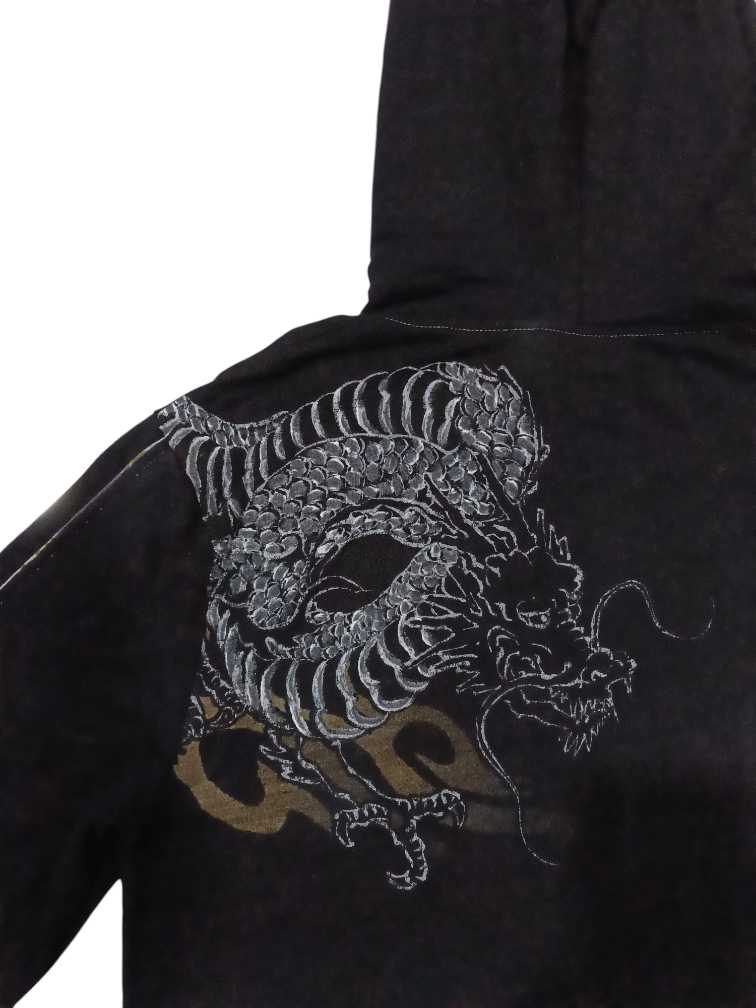 Japanese Brand Sukajan Motif Hoodie Jacket (S 346) Size US M / EU 48-50 / 2 - 8 Thumbnail