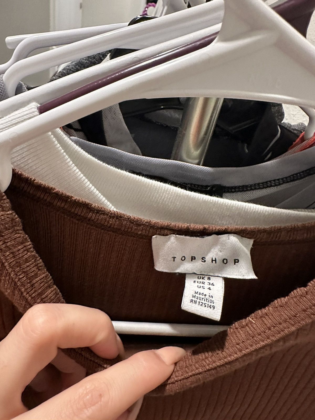 Topshop Topshop Brown Crop Size S / US 4 / IT 40 - 2 Thumbnail