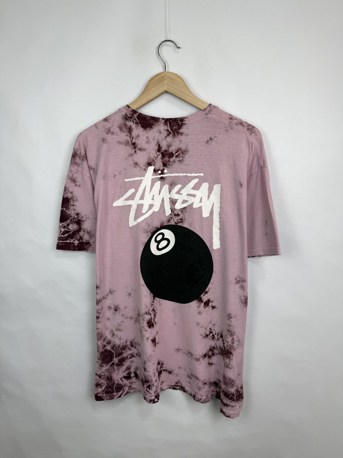 Stussy 🇺🇸 🎱 Y2K Stussy 8 Ball Tie Dye T-Shirt Rare Retro Hype Size US L / EU 52-54 / 3 - 8 Thumbnail