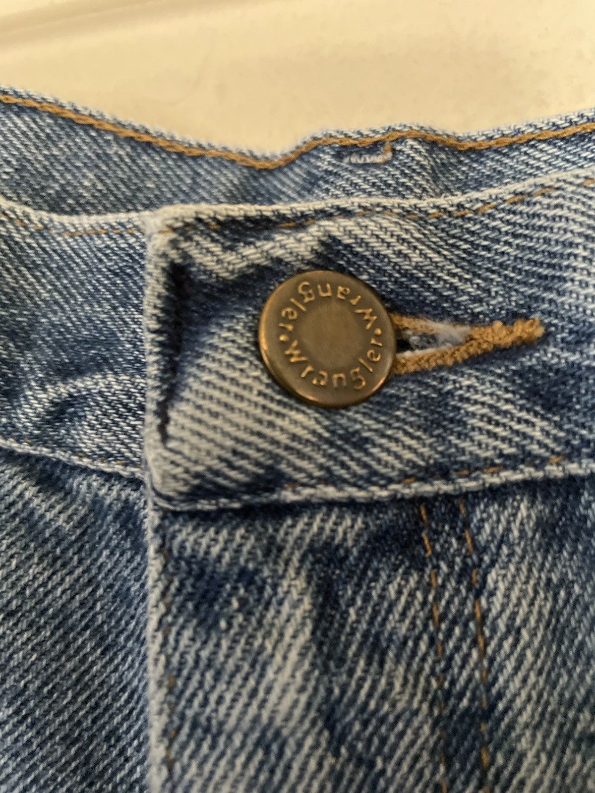 Vintage × Wrangler Wrangler Utility Jean Shorts Men’s Size 38 JORTS Blue Denim Size US 38 / EU 54 - 5 Thumbnail