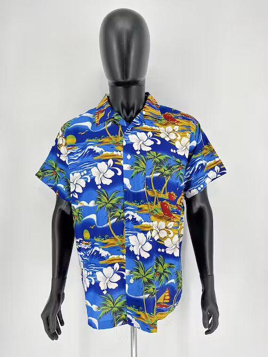 Other Vintage Art Streetwear Hawaiian Travis Scott style Size US XL / EU 56 / 4 - 3 Thumbnail