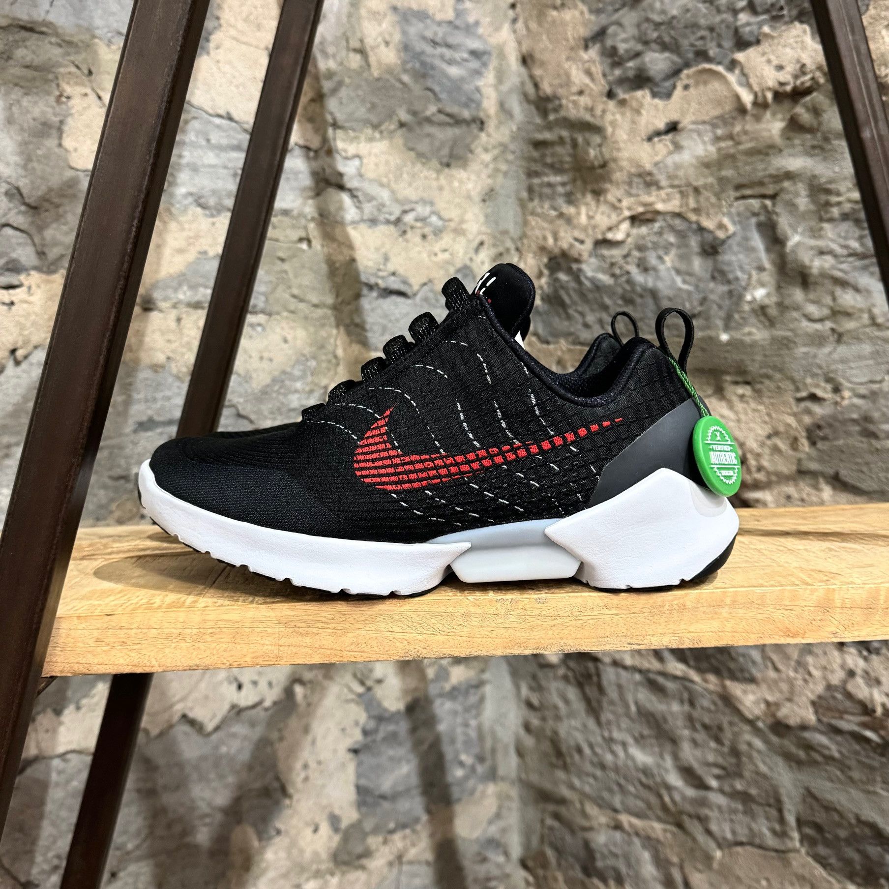 Nike Nike HyperAdapt 1.0 Black Red Lagoon University Sneakers Size US 9 / EU 42 - 5 Thumbnail