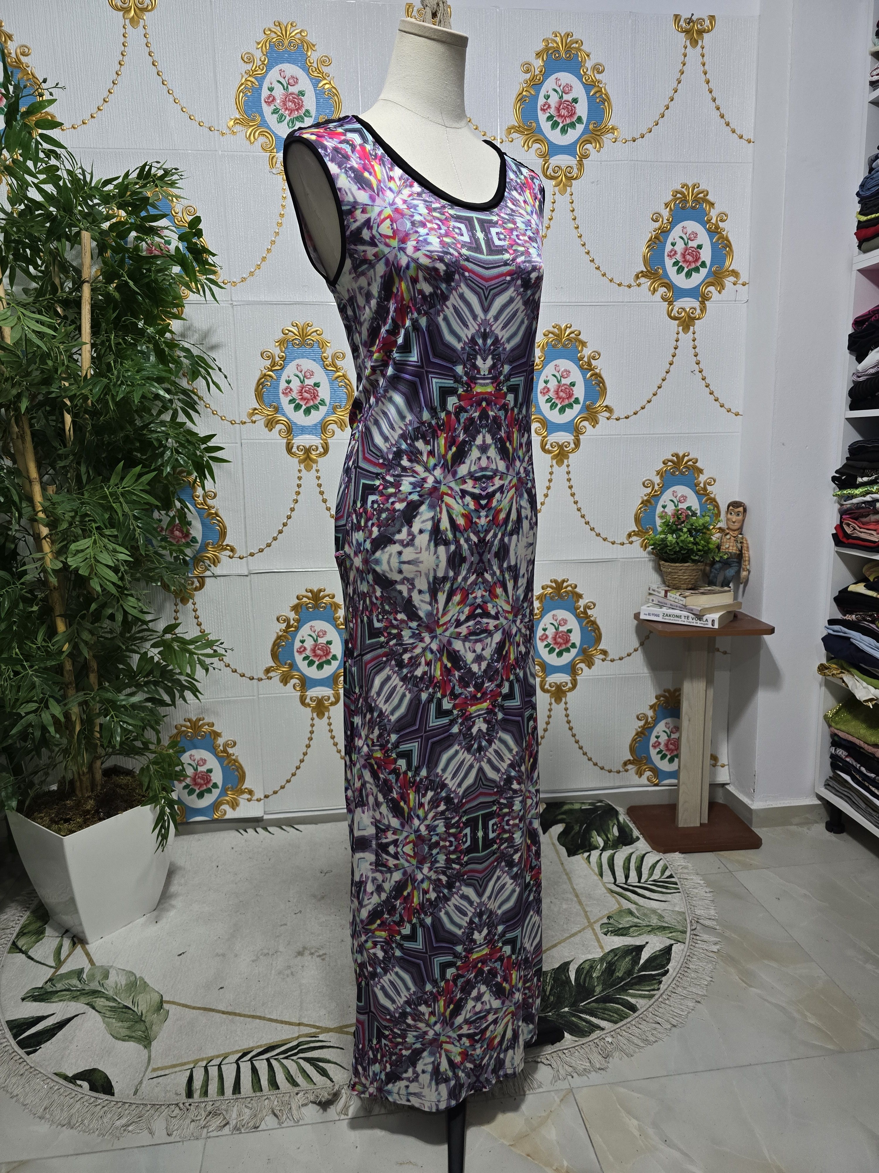 Custo Barcelona Custo Barcelona dress vibrant pink & purple kaleidoscope Size M / US 6-8 / IT 42-44 - 8 Thumbnail