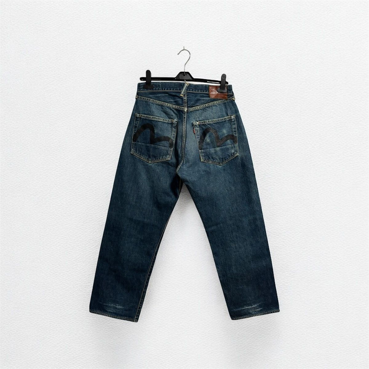 Evisu Vintage Evisu black seagull jeans Size US 31 - 3 Thumbnail