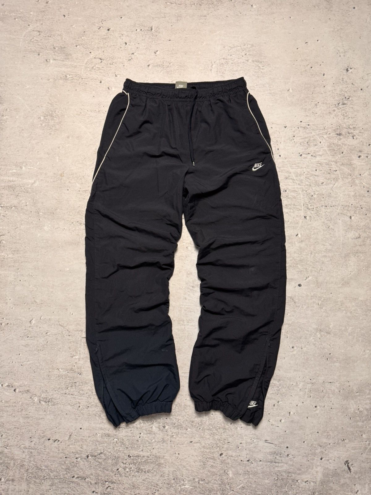 Nike × Vintage NIKE VINTAGE BASIC LOGO OVERSIZE BAGGY PANTS Size US 32 / EU 48 - 1 Thumbnail
