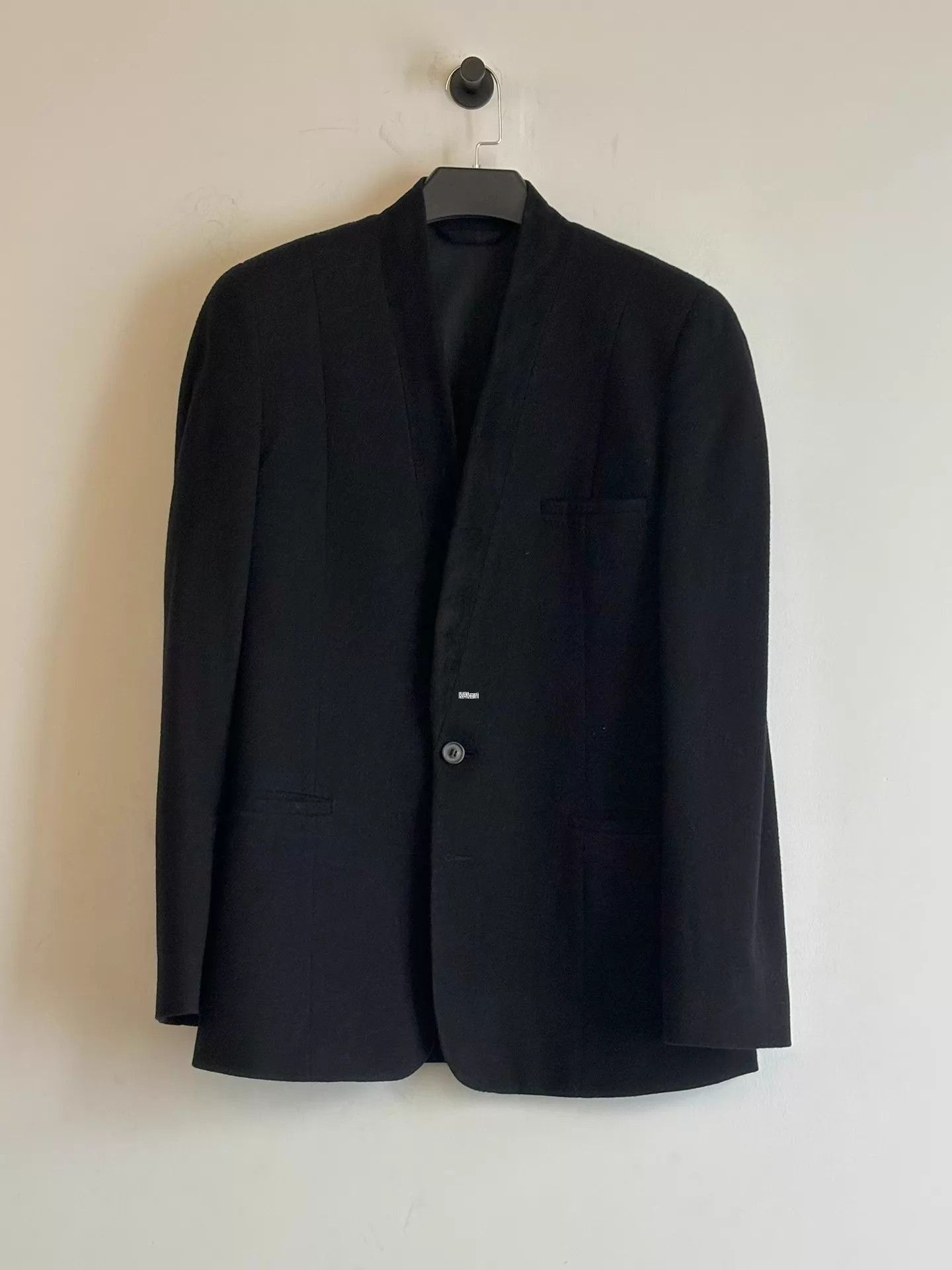 Maison Margiela Black Single-Breasted Blazer Size US M / EU 48-50 / 2 - 4 Thumbnail