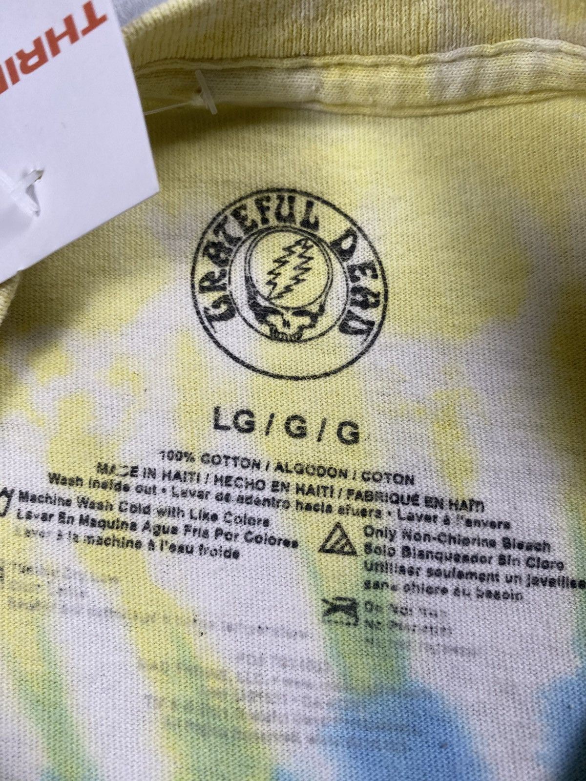 Grateful Dead Vintage y2k Grateful Dead Band Tiedye Tee Size US L / EU 52-54 / 3 - 5 Thumbnail