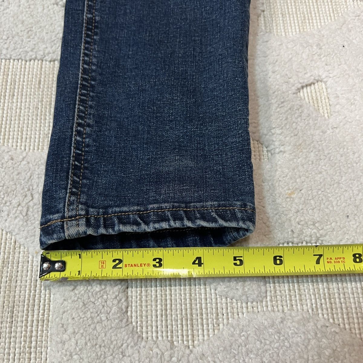 Dsquared2 Dsquared2 Hedi Slimane Style Jeans Italy Skull Navy Denim Size US 32 / EU 48 - 11 Thumbnail