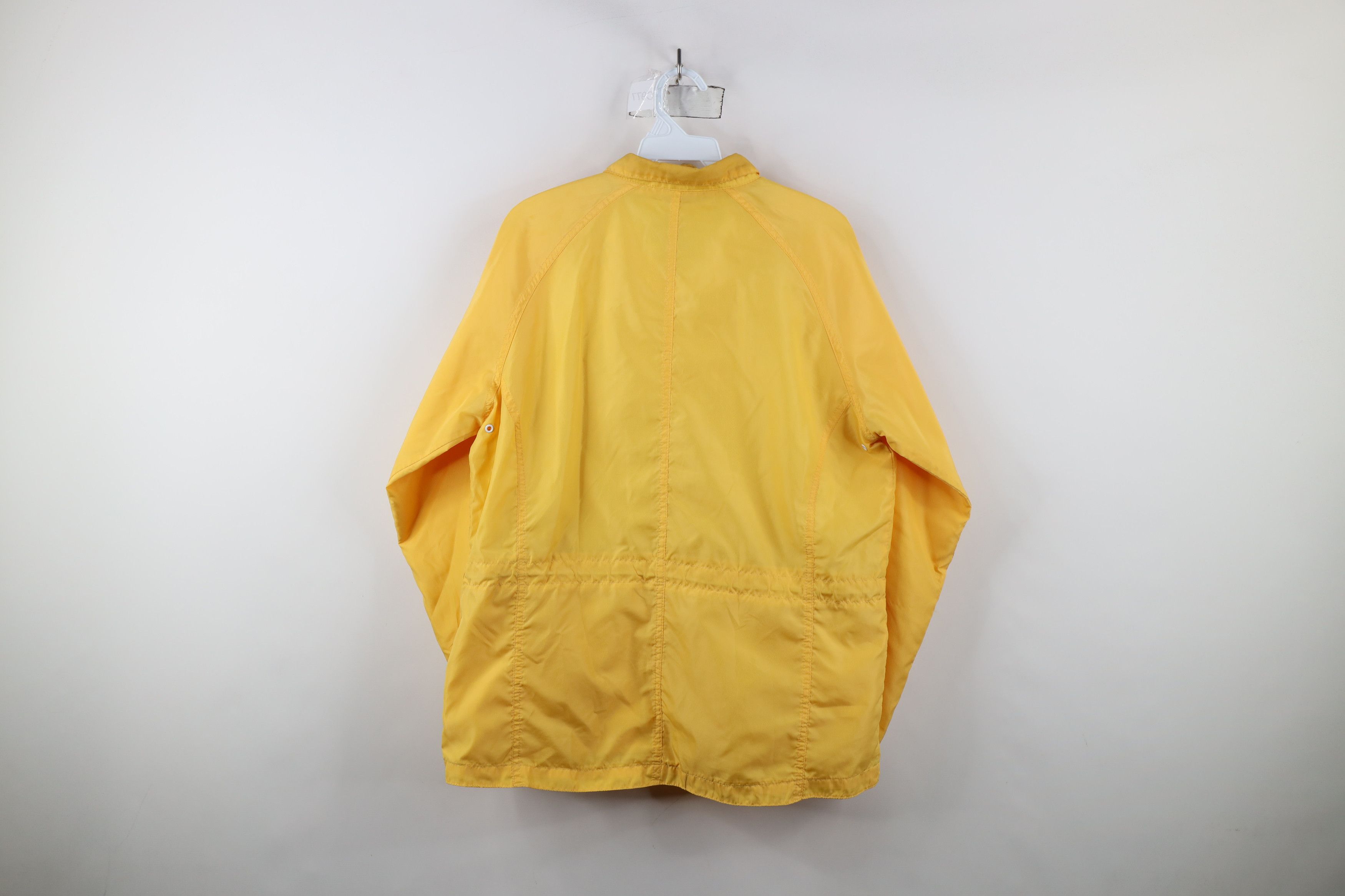 Eddie Bauer × Vintage Vintage Eddie Bauer Full Zip Windbreaker Jacket Yellow Size M / US 6-8 / IT 42-44 - 12 Thumbnail