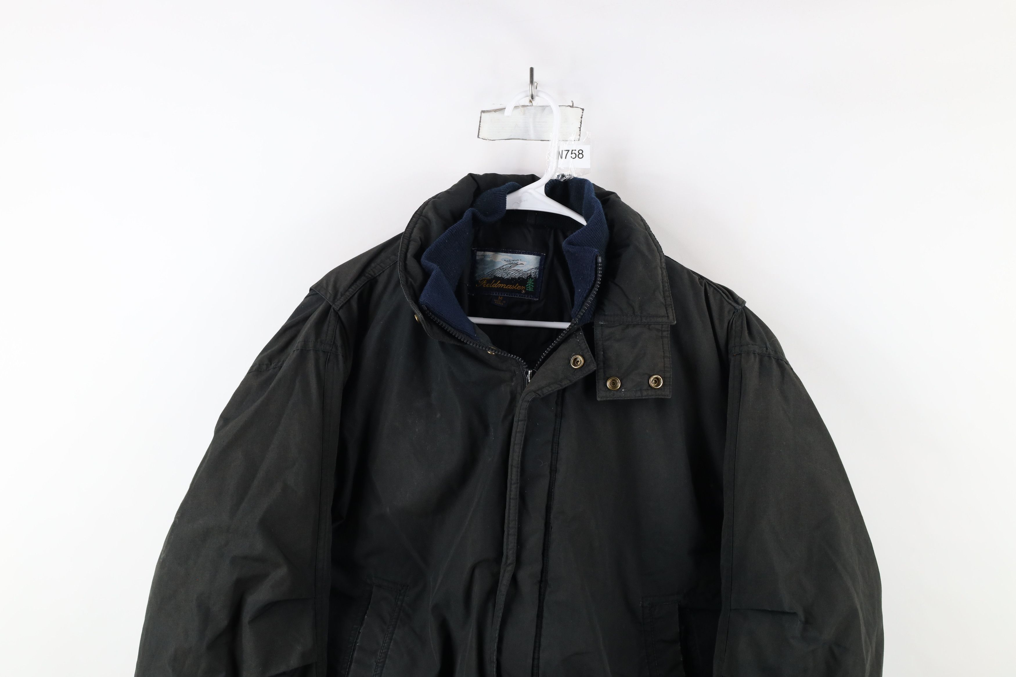 Vintage Vintage 80s 90s Streetwear Hooded Full Zip Puffer Jacket Size US M / EU 48-50 / 2 - 2 Thumbnail