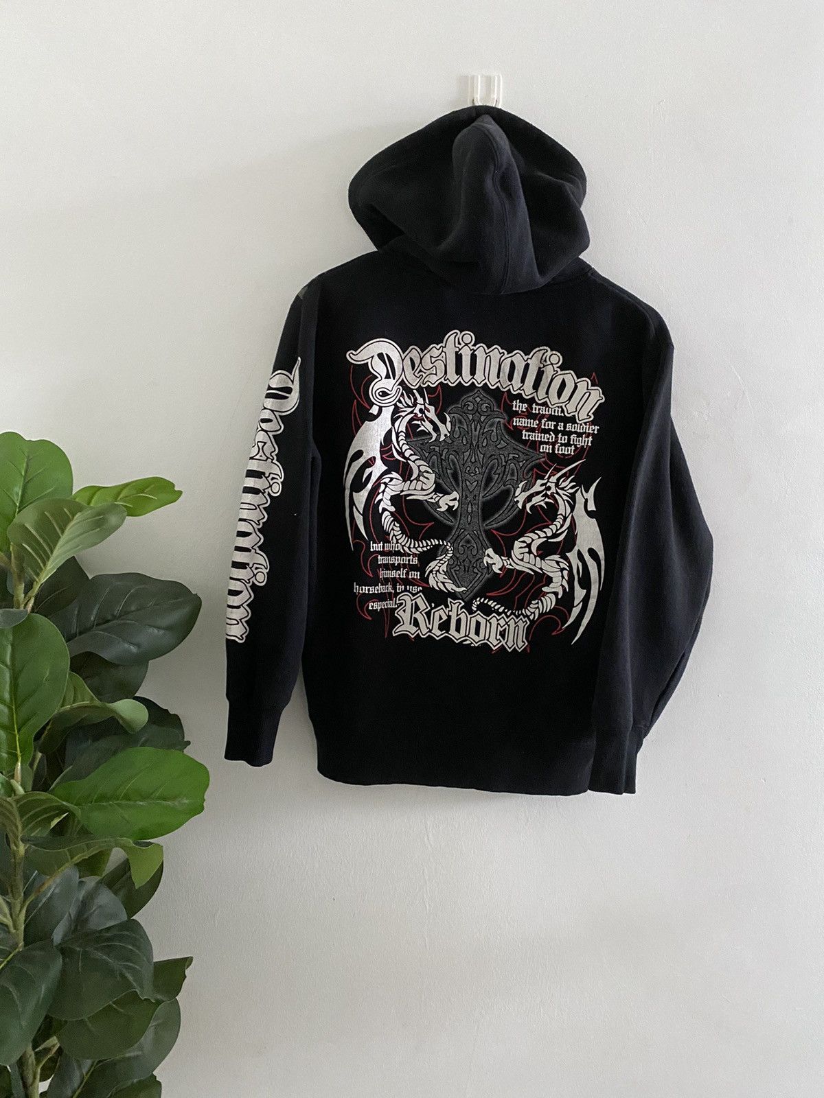 Hysteric Glamour Vintage Destination Re'born Punk Design Hoodie Rare Size US M / EU 48-50 / 2 - 4 Thumbnail