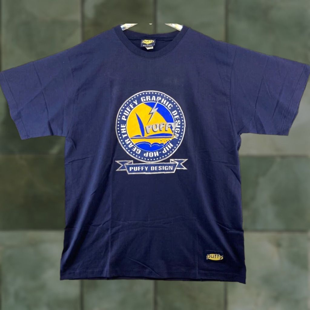 Vintage VINTAGE Hip Hop T-Shirt Mens Large Blue 90s Street Wear Tee Size US L / EU 52-54 / 3 - 1 Thumbnail